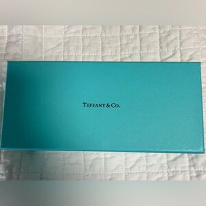 Tiffany, empty eyeglass box with certificate of authenticity.